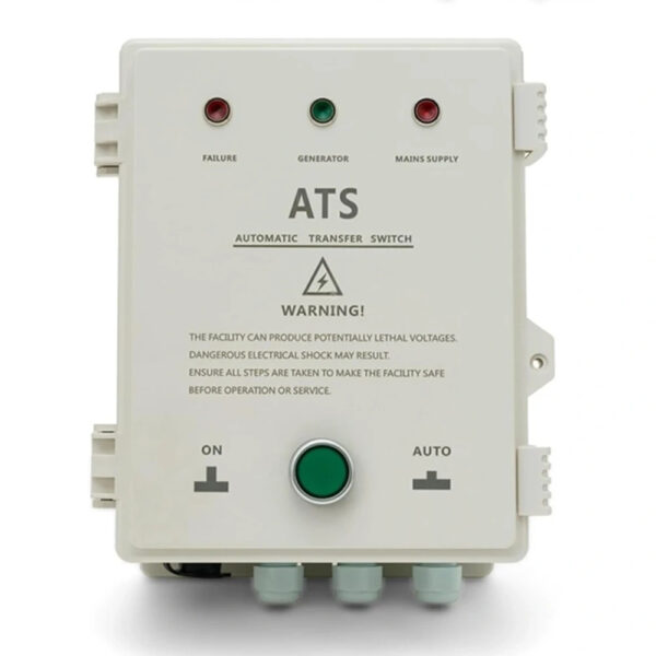 ATS – suderinamas su 20 kW generatoriais
