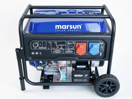 Marsun MVB6 5,5 kW trifazis benzininis generatorius su elektriniu paleidimu, AVR