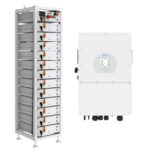 Inverterio SUN-15K-SG01HP3-EU, 12x baterijos modulis, 1x BMS, 1x stovas komplektas