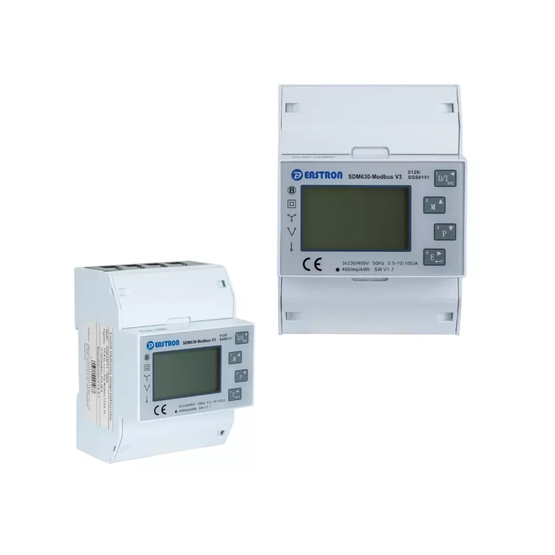 SDM630-Modbus V3 (MID) energijos skaitiklis SDM630-Modbus V3 (MID) energijos skaitiklis