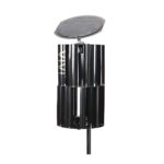 VIVI 25W hibridinė turbina + 7.5 Ah 12V energijos kaupiklis su valdikliu JUODA