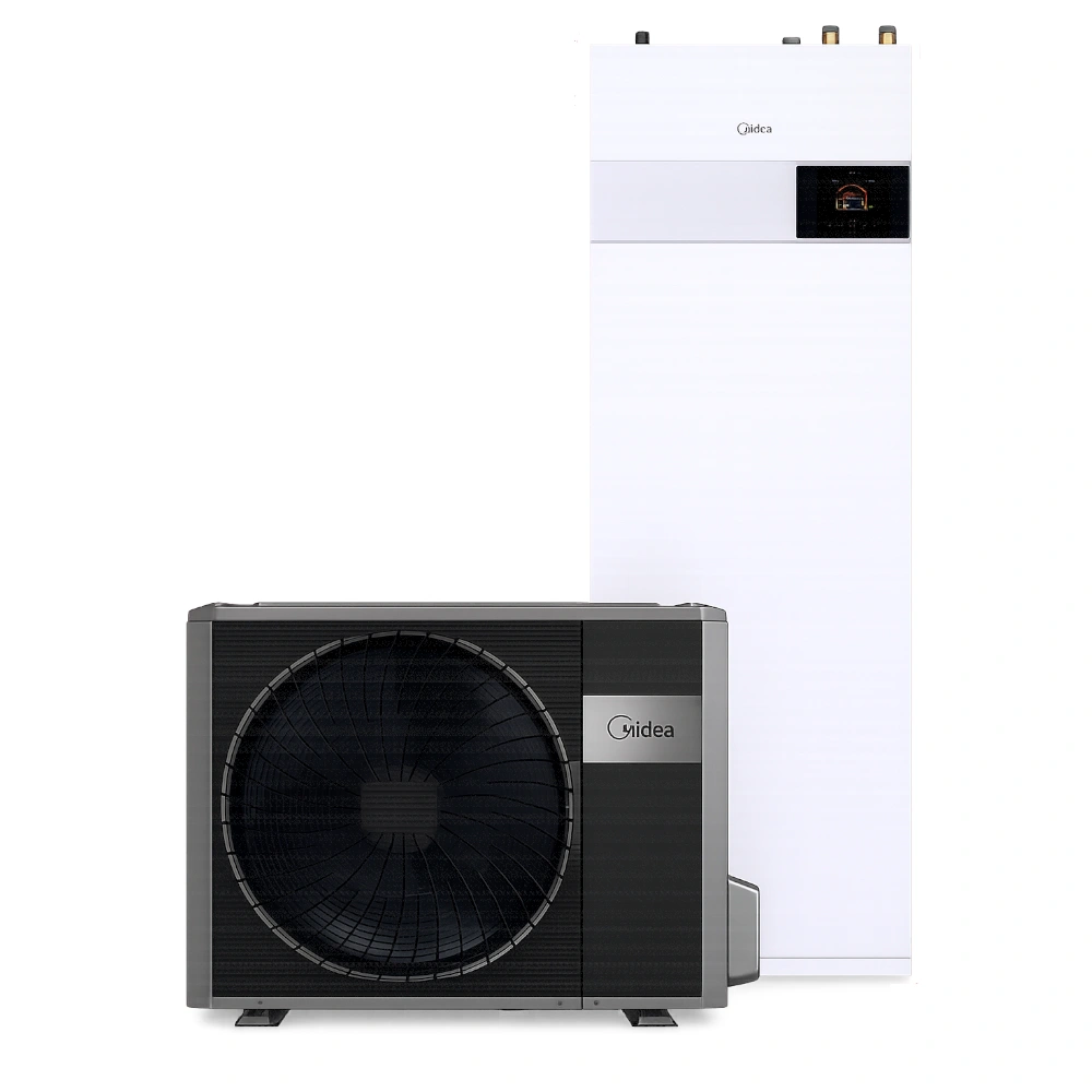 Midea M-Thermal PRO R32 All in One ALL-ONE-8A1/240B2 šilumos siurblys, 8 kW, 240 l Midea M-Thermal PRO R32 All in One ALL-ONE-8A1/240B2 šilumos siurblys, 8 kW, 240 l - Image 1