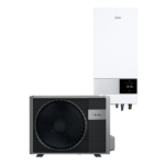 Midea M-Thermal PRO R32 Split M-Thermal-16B3HB2 – oras–vanduo šilumos siurblys 16 kW, trifazis (9 kW šildytuvas) - Image 2