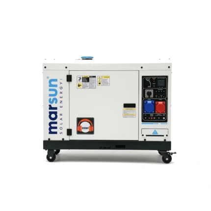 Marsun MVD12 11 kW trifazis dyzelinis generatorius su garso izoliaciniu gaubtu, AVR